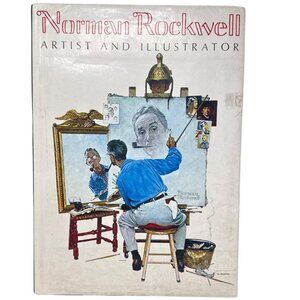 Norman Rockwell Artist And Illustrator Hardcover Book
